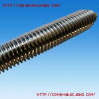 Kích thước, kí hiệu ren tiêu chuẩn trong thanh ty ren, bu lông